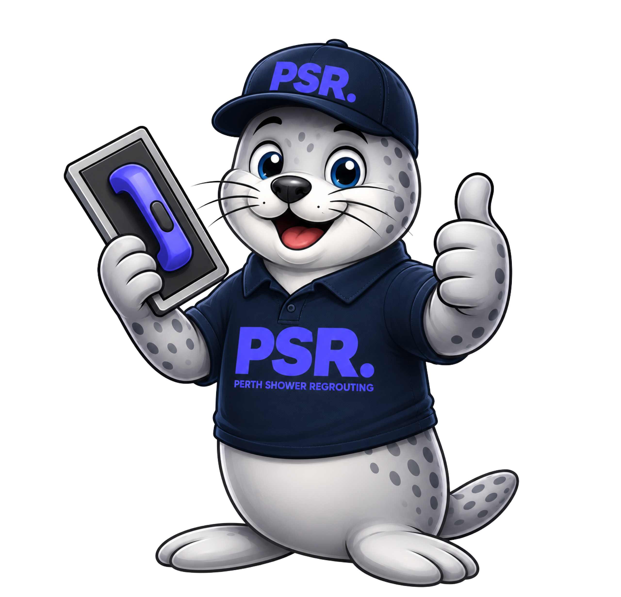 Perth Shower Regrouting Seal of Approval Mascot