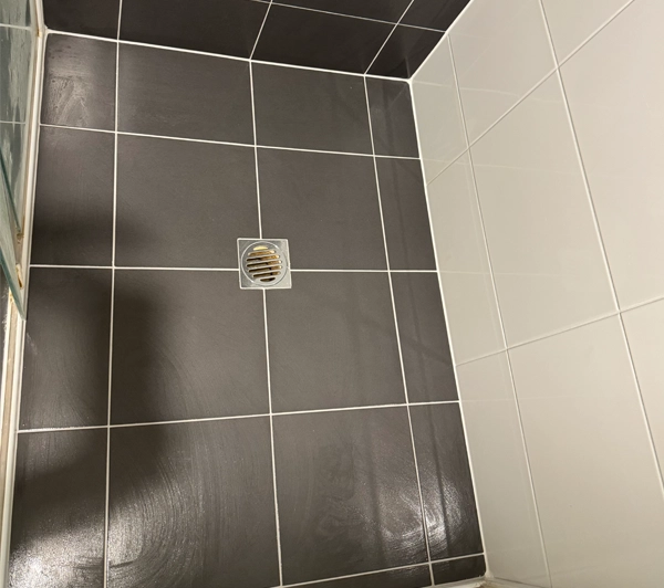 Regrouted Shower Image