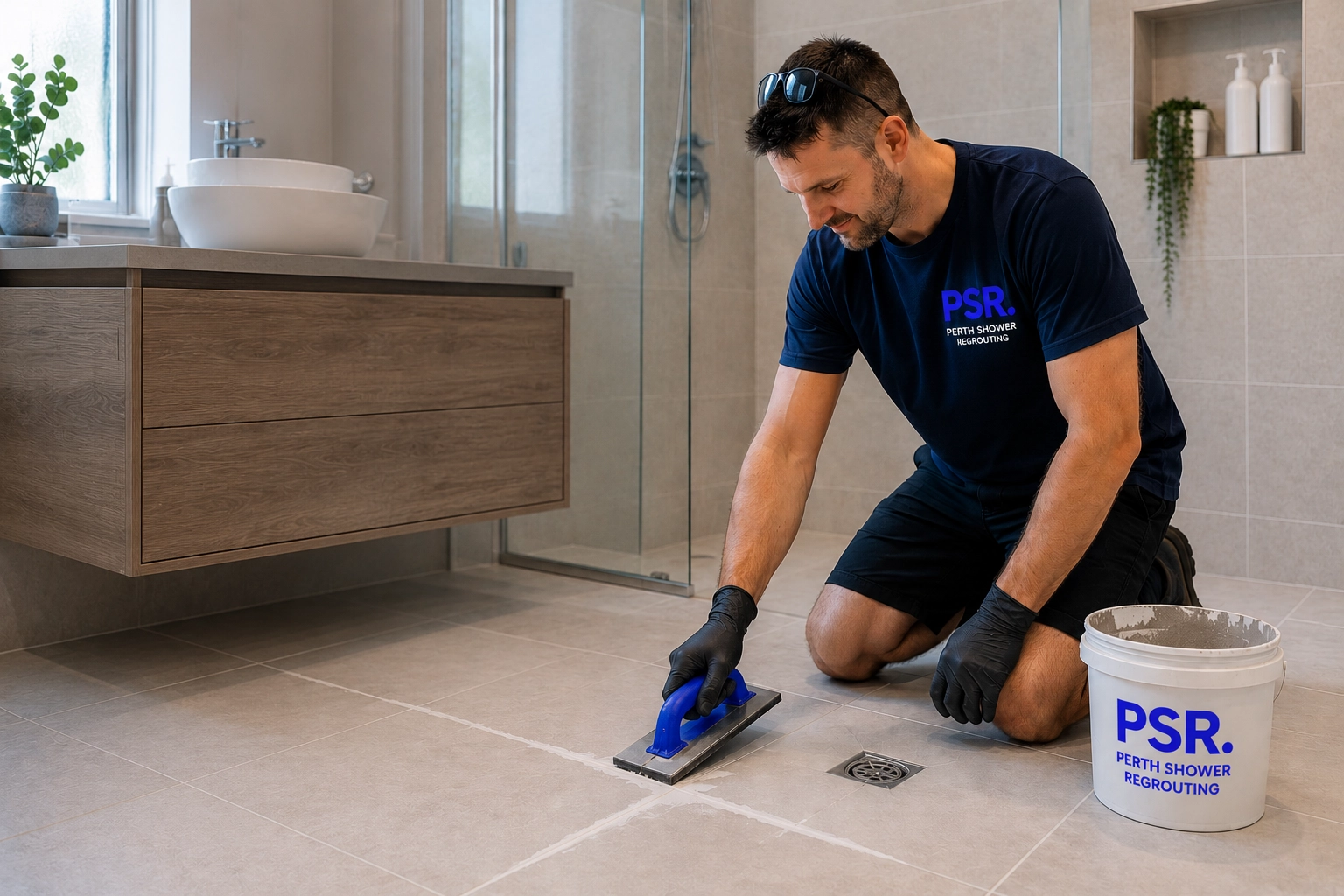 Bathroom Regrouting Perth